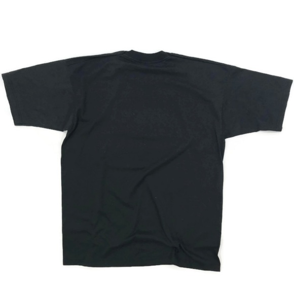 VINTAGE DARE Drugs Neon Rainbow Black T-shirt - Picture 4 of 4